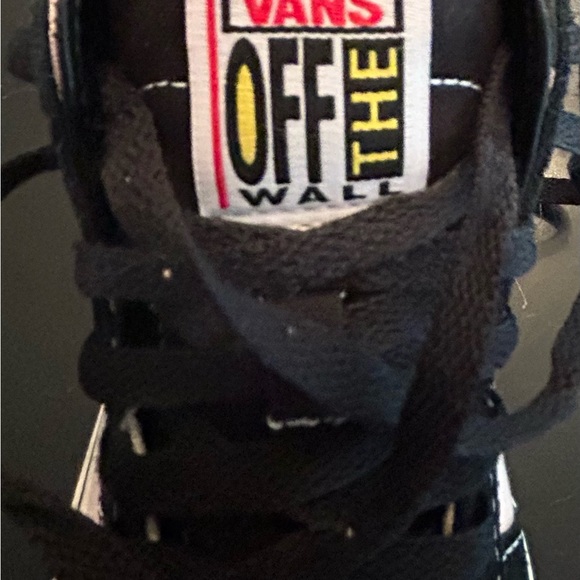 ♥️Vans ♥️Black,Pink and White High-Tops Girls size 5Y - Picture 6 of 6